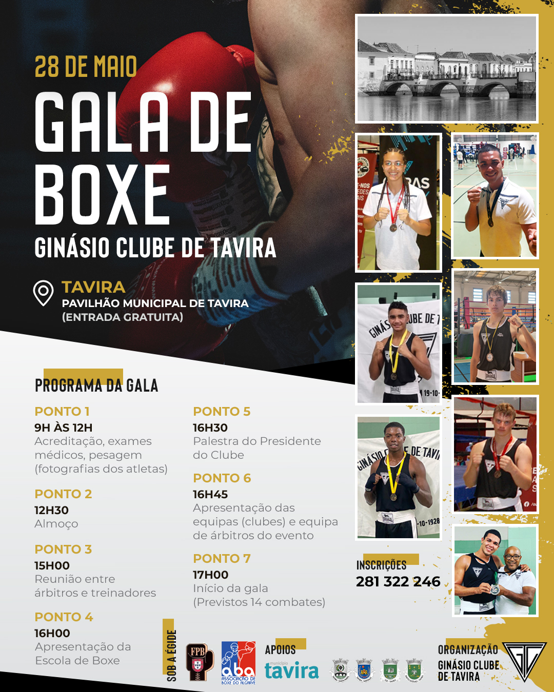 Cartaz Boxe Evento
